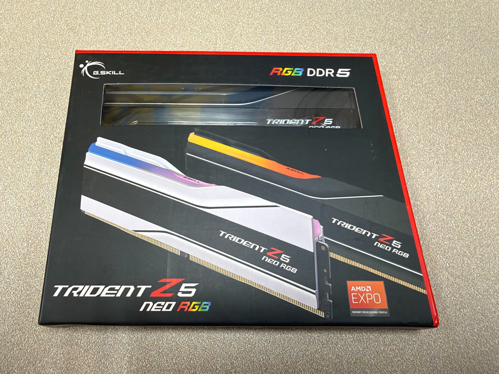NEW G.SKILL TRIDENT Z5 RGB 32GB (2 x 16GB) DDR5 CL30 6400MHZ RAM MEMORY DIMM