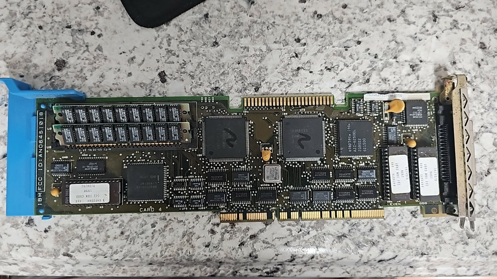 Vintage Retro Rare Tetsed MCA Microchannel 84F8015 IBM SCSI w/Cache ANO6451018