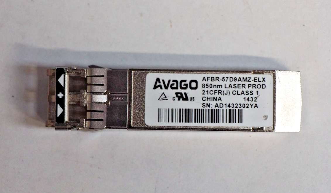 Lot of*7 Avago AFBR-57D9AMZ-ELX 8GB SFP Optical Transceiver Module