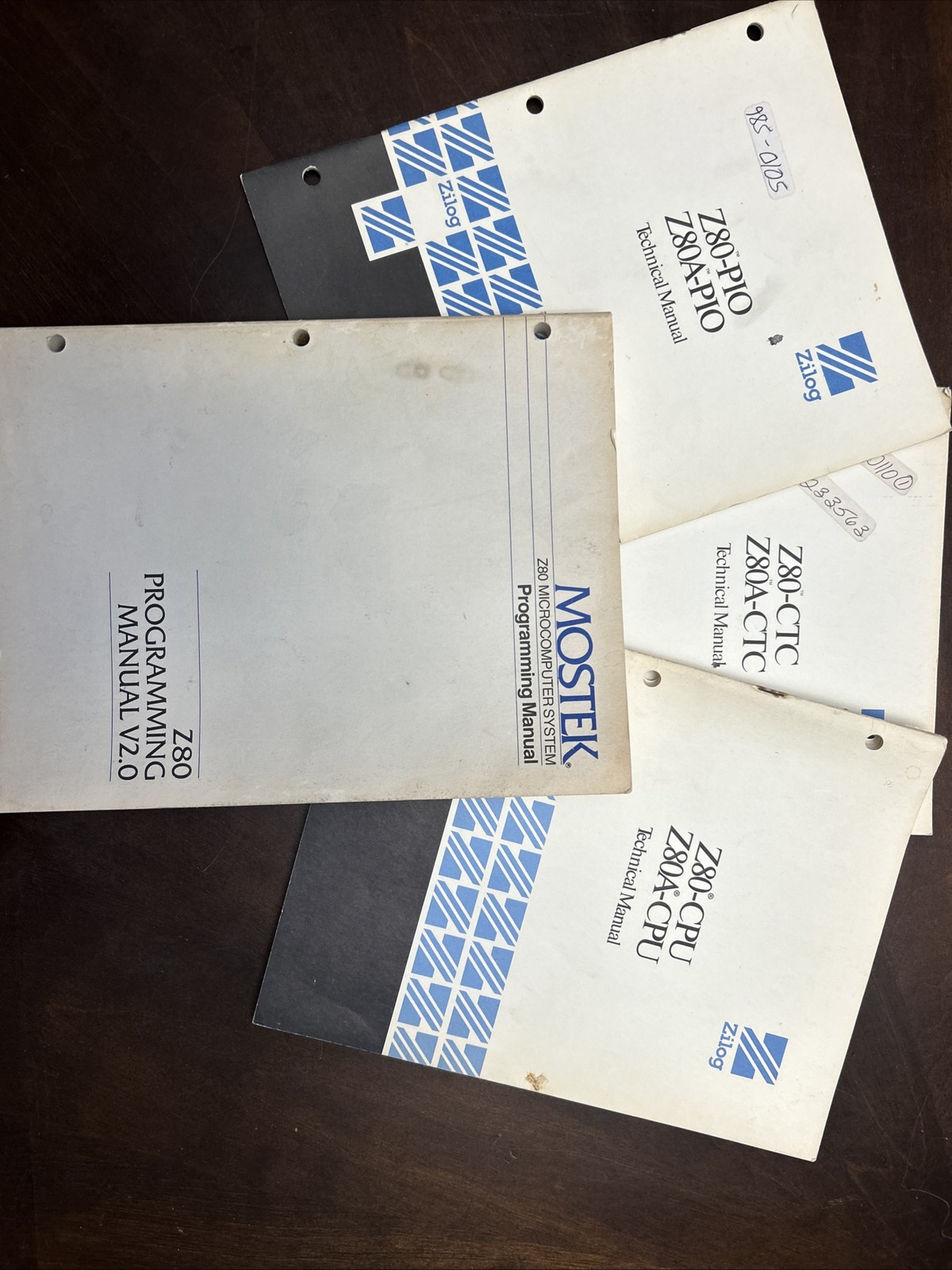 MOSTEK Z80 Microcomputer System Programming Manual V2.0