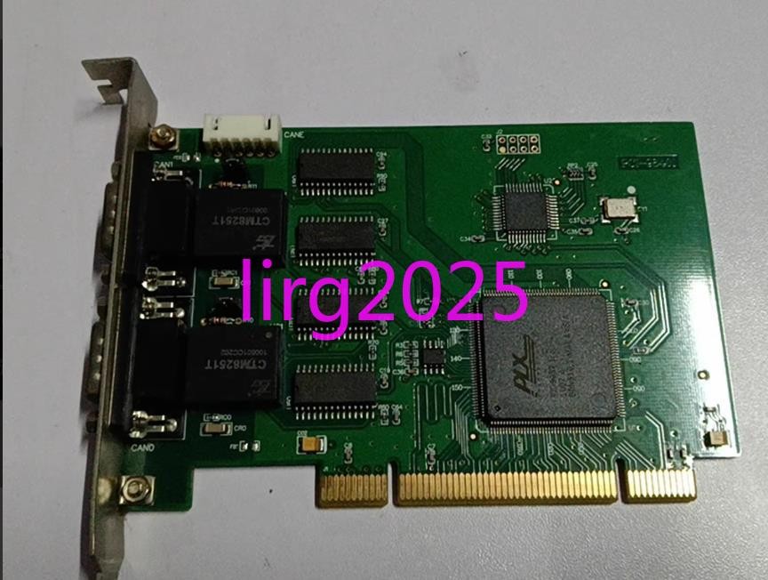 1pc used PCI-9840I V1.06 PCI CAN Card