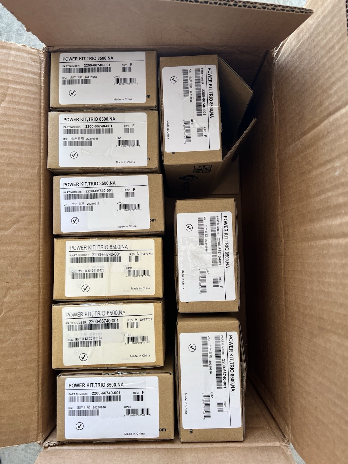 (9) *NEW* Polycom PoE Injector Kit For RealPresence Trio 8500 (2200-66740-001)