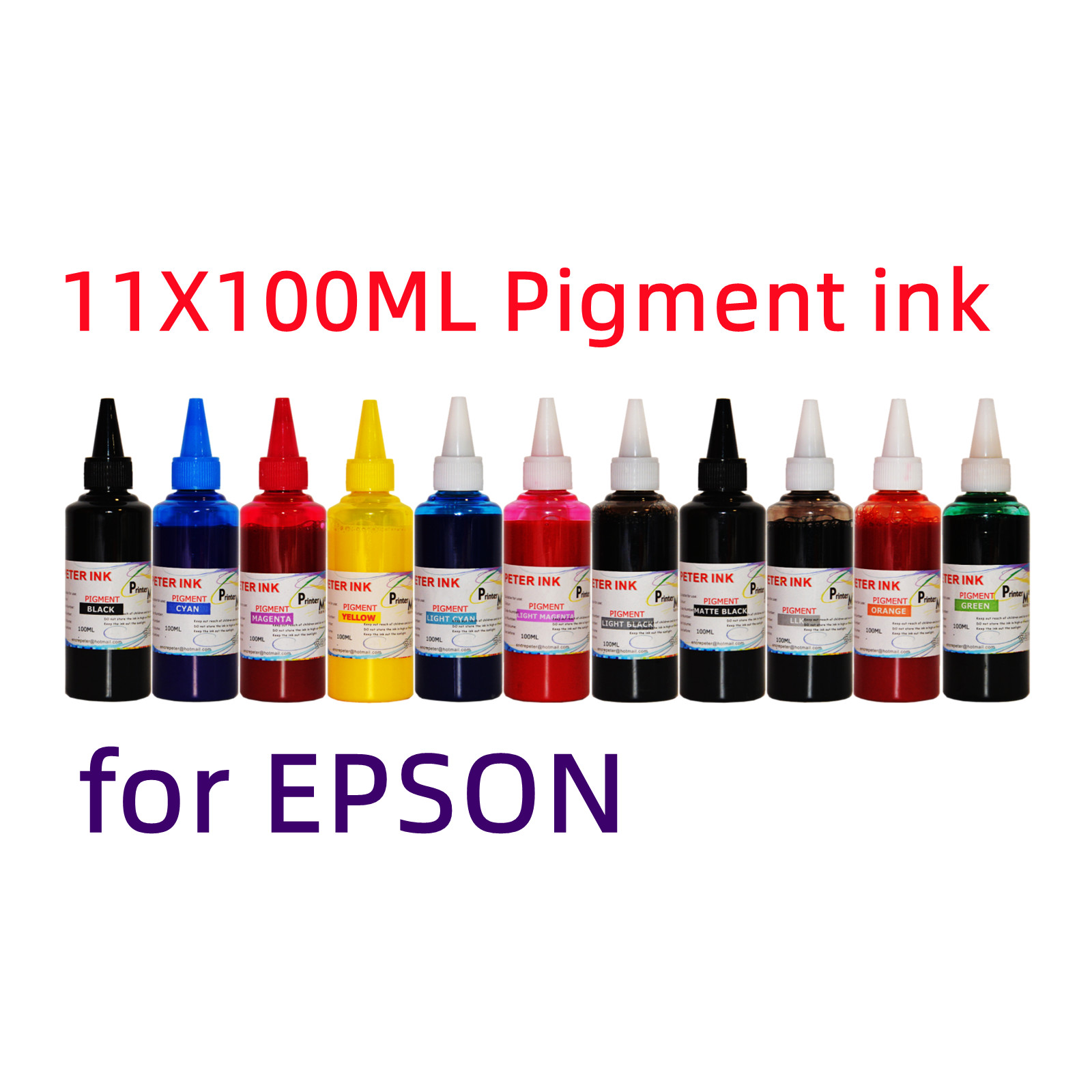 11X100ml Premium Pigment refill ink for Sure Color SC P5000 Printer T913