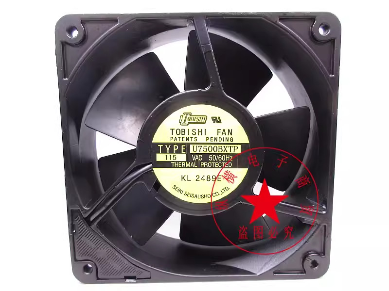 1PC TOBISHI FAN U7500BXTP 115V 12038 12CM High temperature resistant fan
