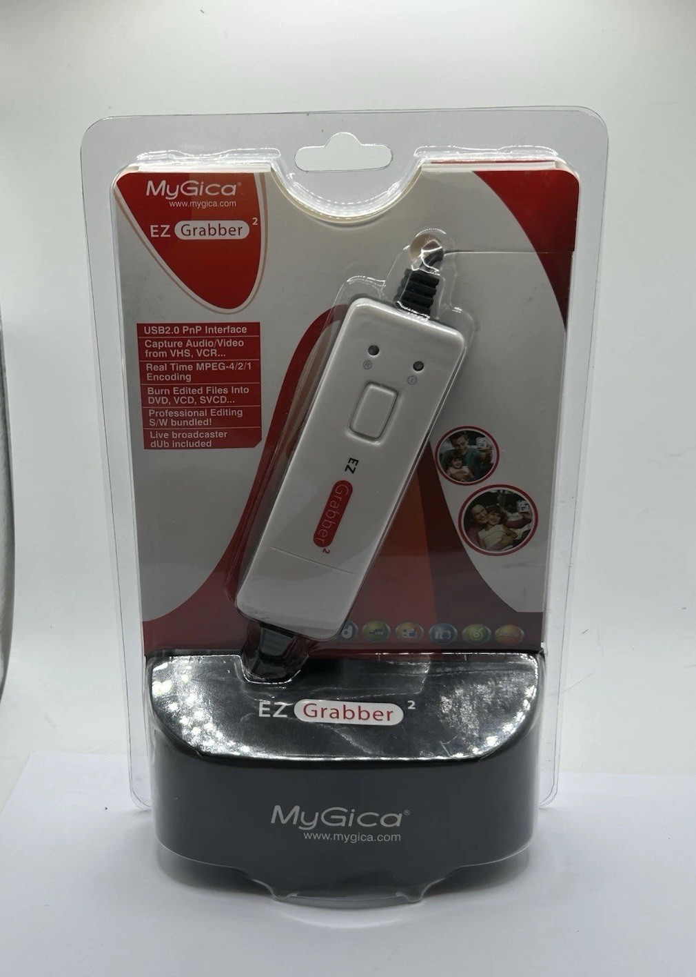 MyGica EZ Grabber USB 2.0 Audio Video Capture Card VHS to DVD Video