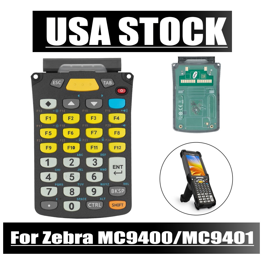New 34-Keys Standard Keypad Replacement for Zebra MC9400 MC9401US