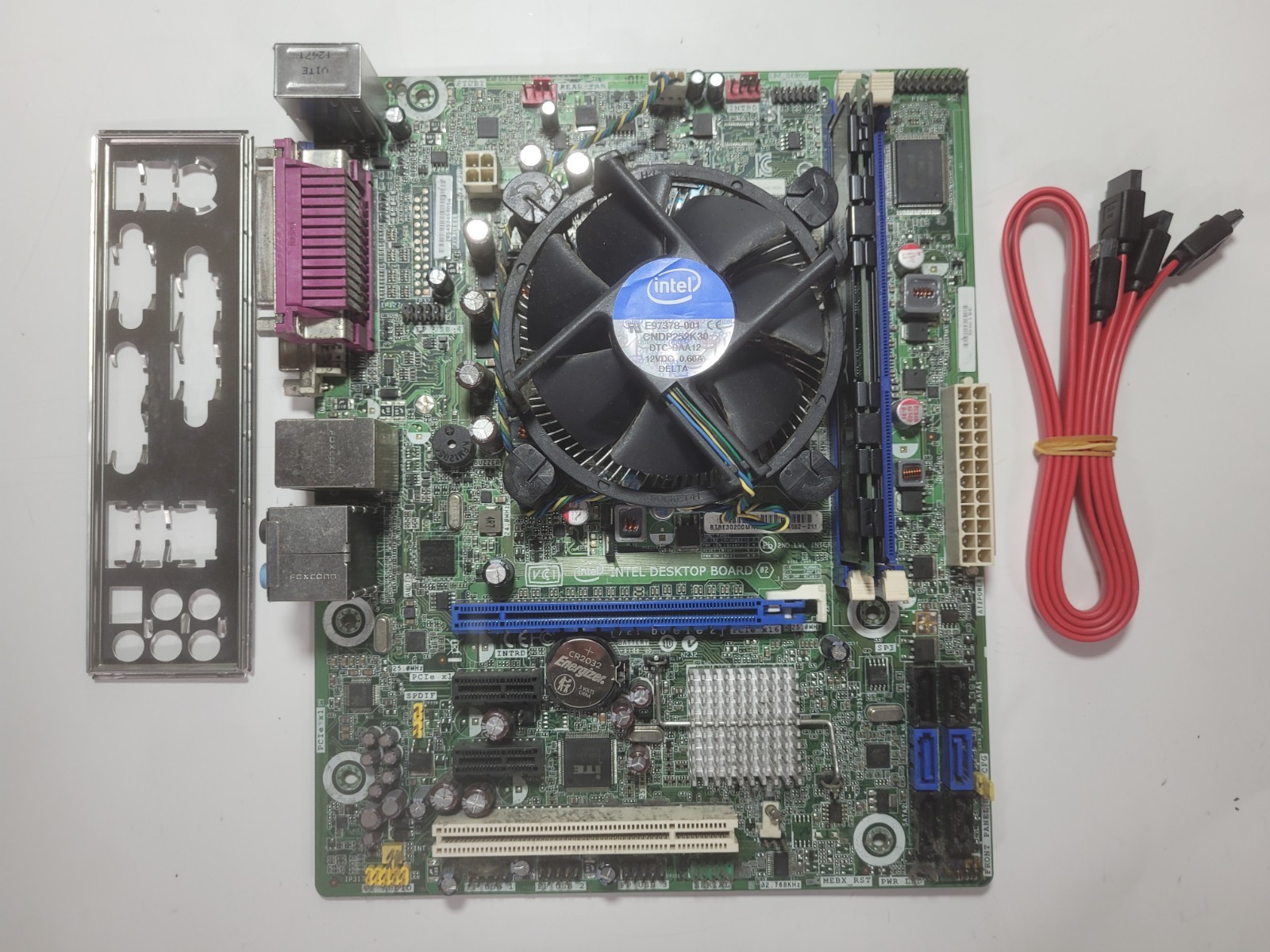Intel Desktop DH61BE Board Core i5-3570, 8GB RAM, IO Shield #1717