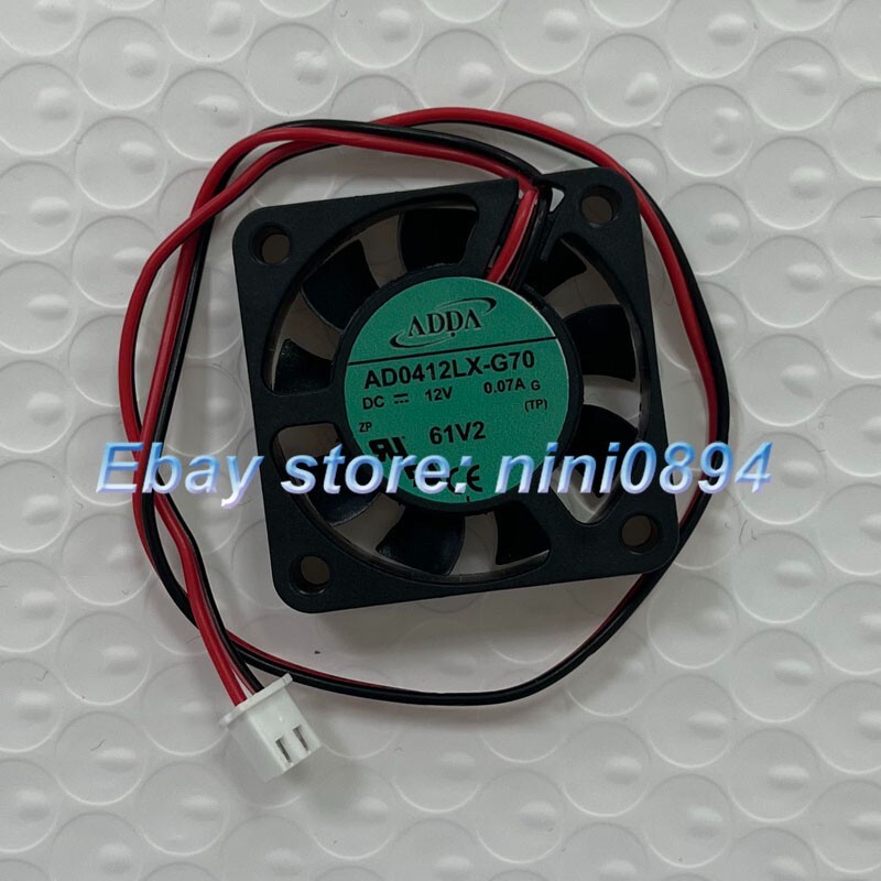 ADDA AD0412LX-G70 4010 DC12V 0.07A 4CM 2-Wire Silent Cooling Fan
