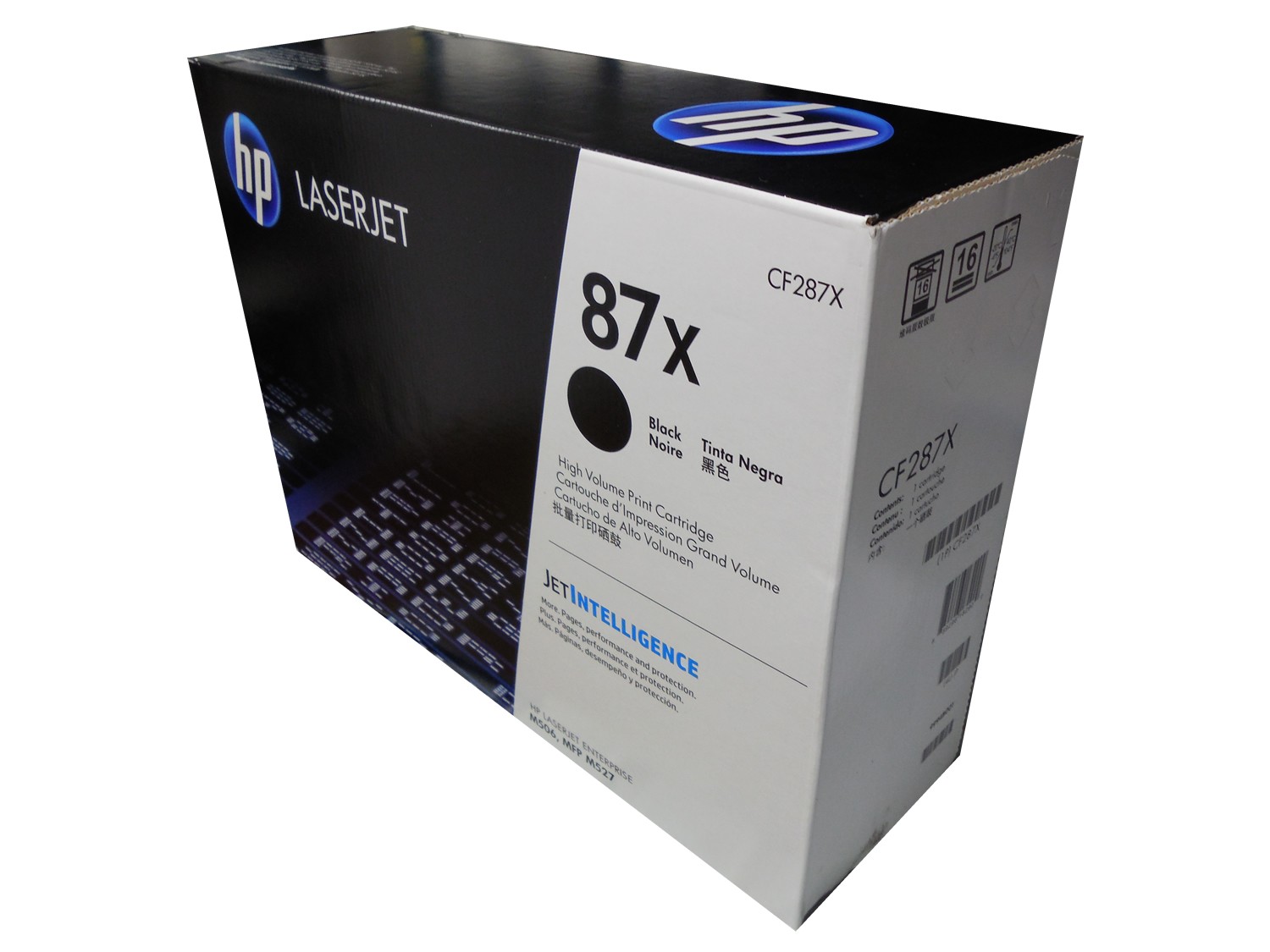 HP CF287X (87X) High Yield Black Toner Cartridge Genuine OEM Original