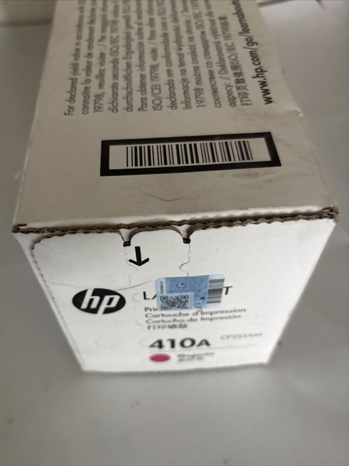 Genuine HP 410A CF413A Magenta Toner Cartridge Sealed