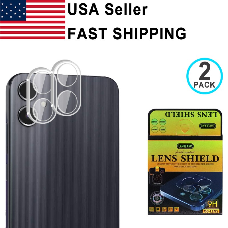 2PK Camera Tempered Glass Samsung A14 15 16 17 24 34 35 36 37 54 55 57 5G A05S