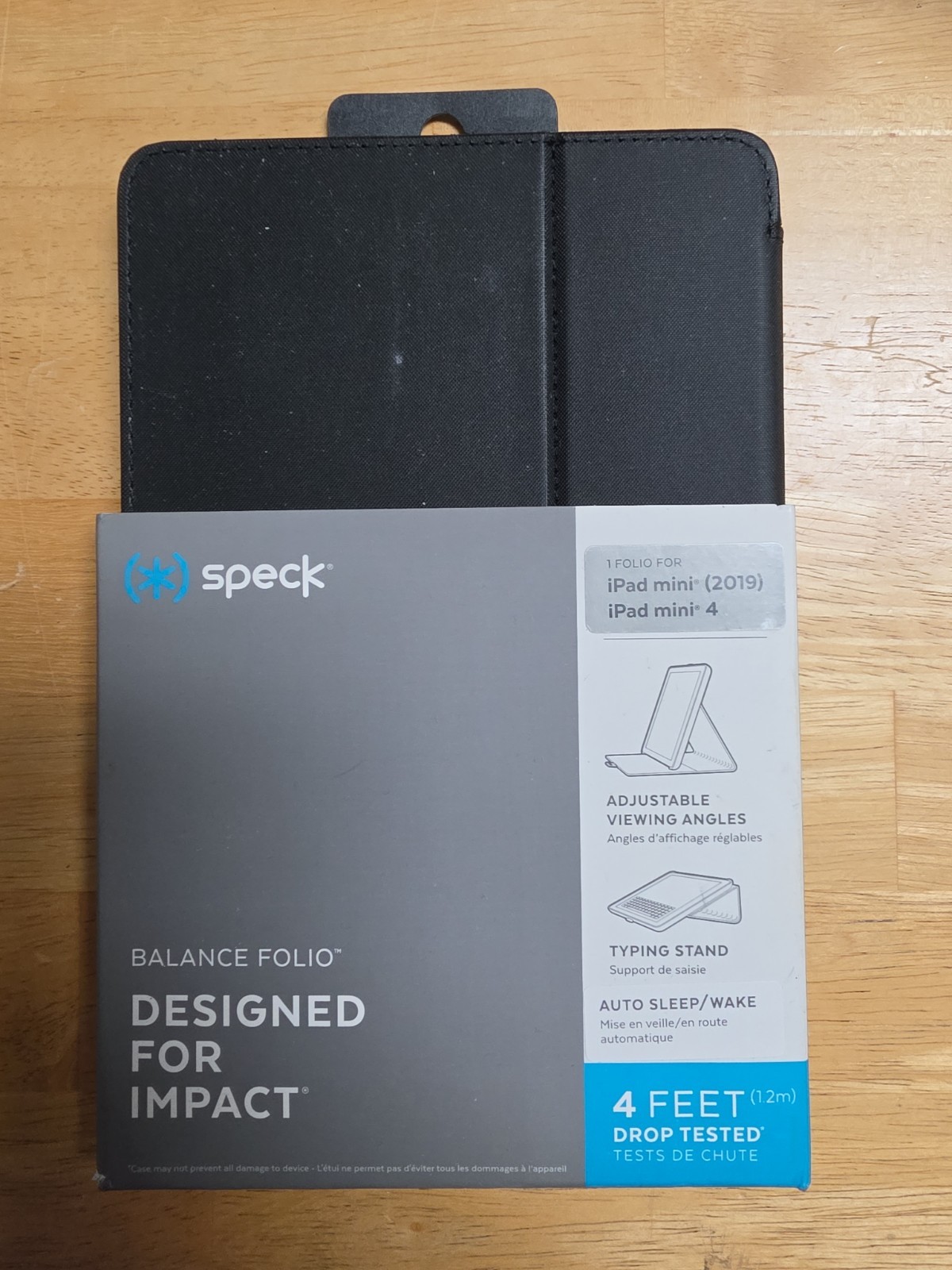 Speck Style Balance Folio Case for iPad Mini 4 Black