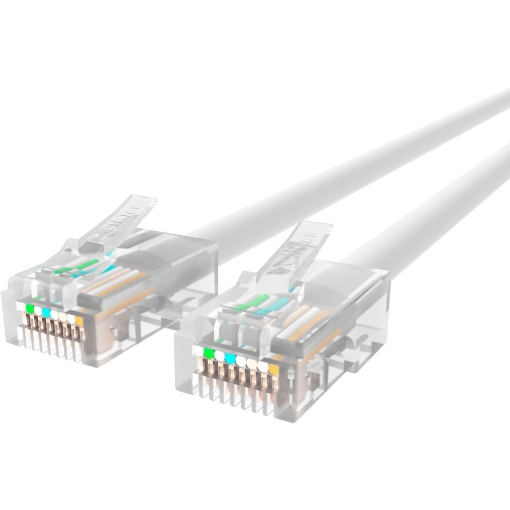 BELKIN INTERNATIONAL INC A3L791-10-WHT Patch Cable Rj-45 M 10 Ft Cat 5E White