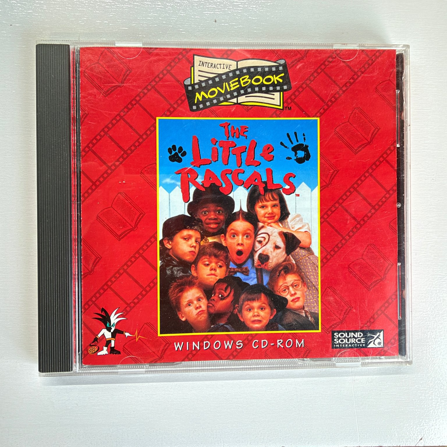 The Little Rascals Interactive MovieBook Windows CD-ROM 1995 Sound Source Kids