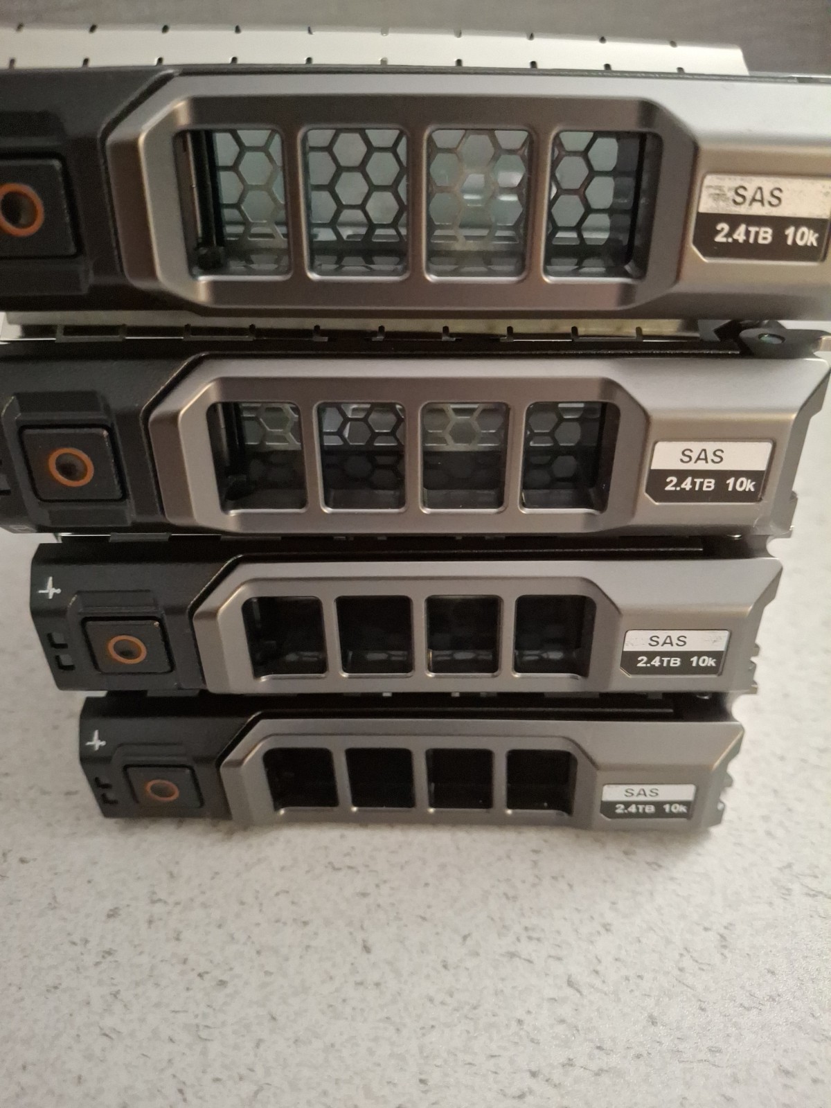 3.5/2.5" SAS/SATA Hard Drive Tray Caddy Dell PowerEdge w/ 2.5 " Brackets - 4 PCS