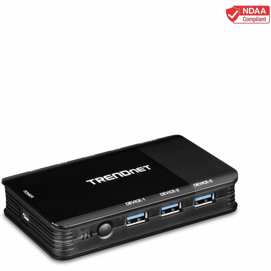 TRENDnet 4 Computer 4-Port USB 3.1 Sharing Switch TK-U404