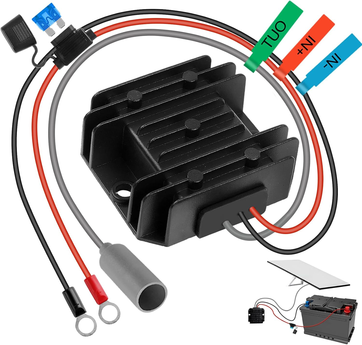 Starlink Mini 12V Adapter, Starlink-Mini Power Supply, 9-28V Step up to 30V