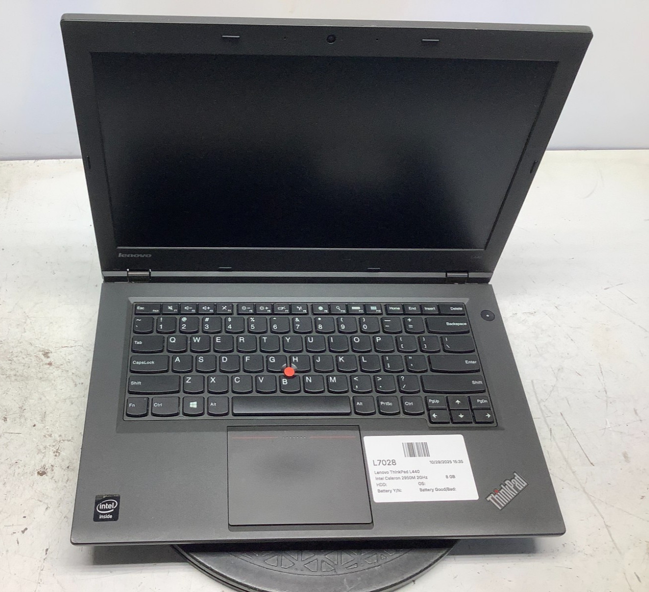 Lenovo ThinkPad L440 Intel Celeron 2950M 2GHz 8 GB NO HDD