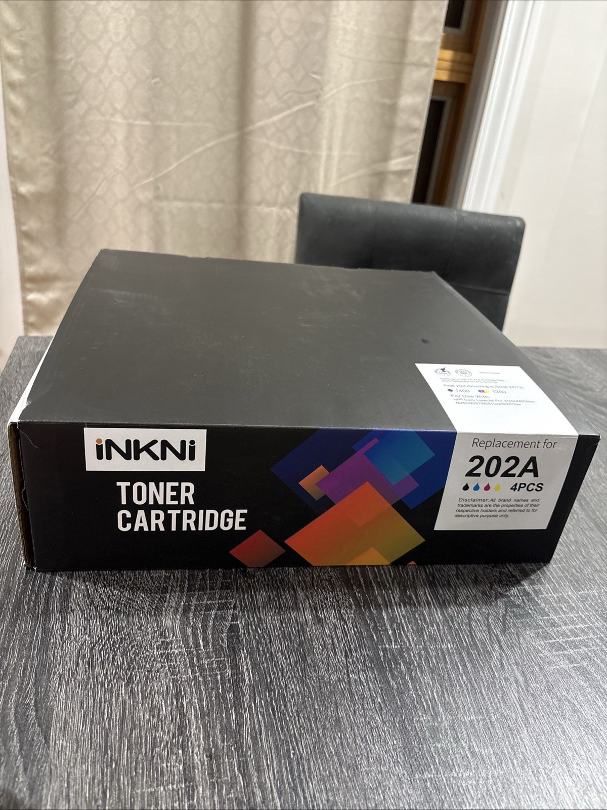 INKNI Toner Cartridge Replacement for 202A - 4PCS