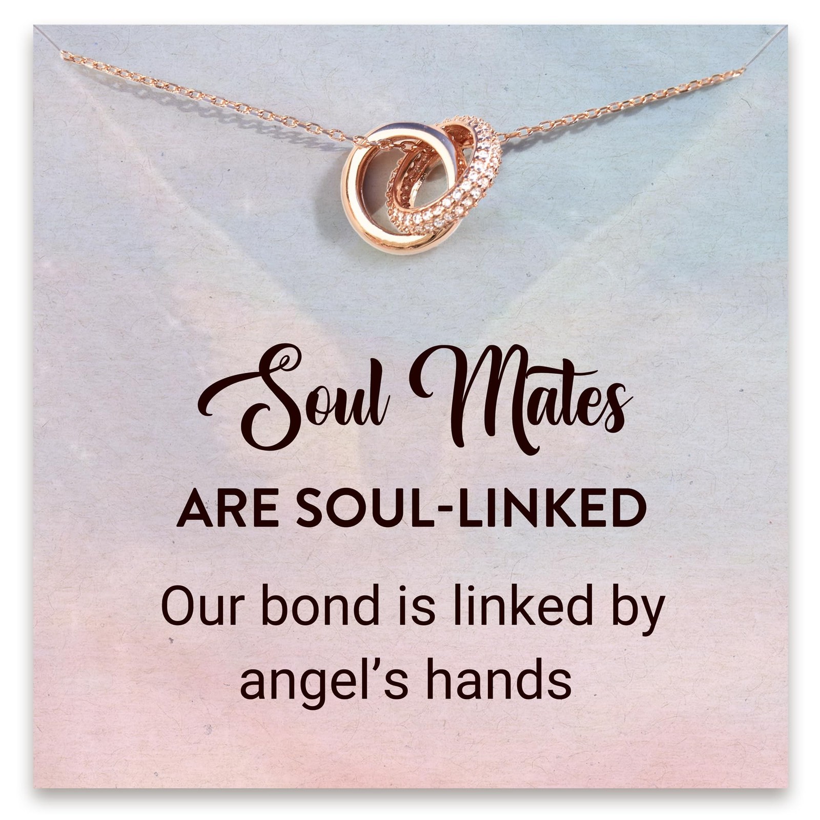 STORYJEWELLERY Friend Necklace, Friend Birthday Gifts for Women, Bestie Neckl...