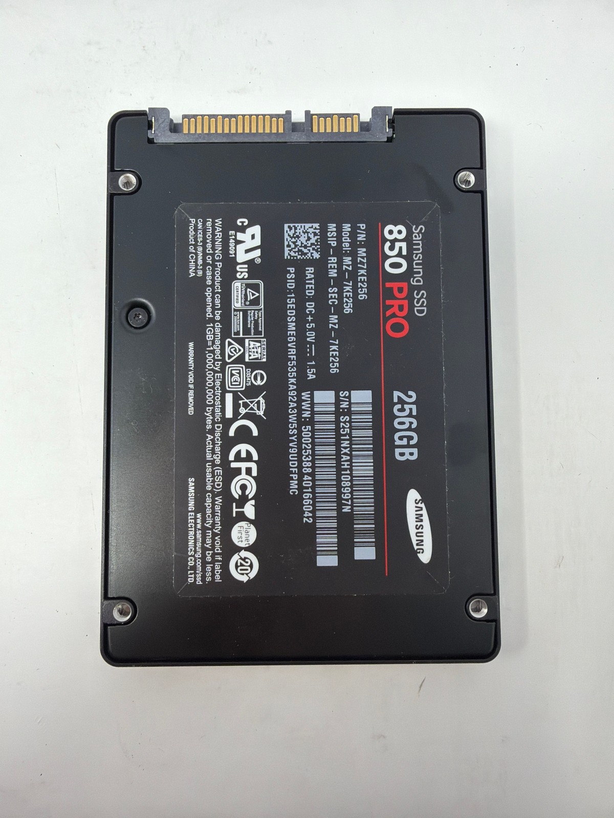Samsung MZ-7KE256 256GB SATA Grade B