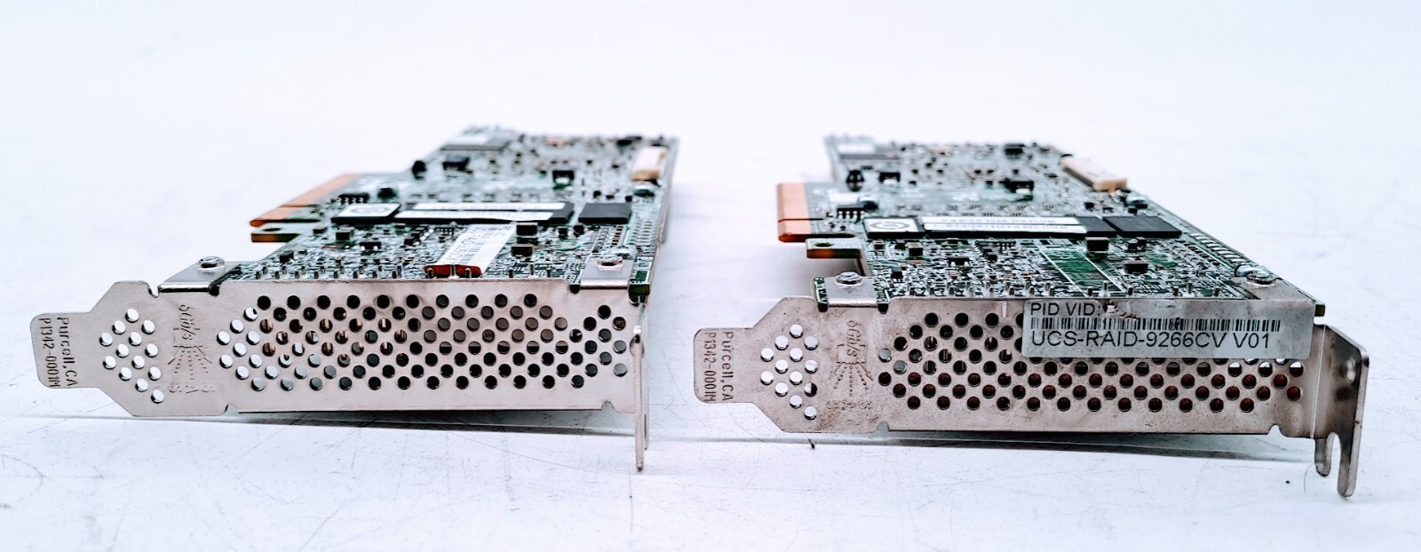 Lot of 2 LSI SAS 9266-8i Cisco UCS-RAID-9266CV MegaRaid SAS Controller