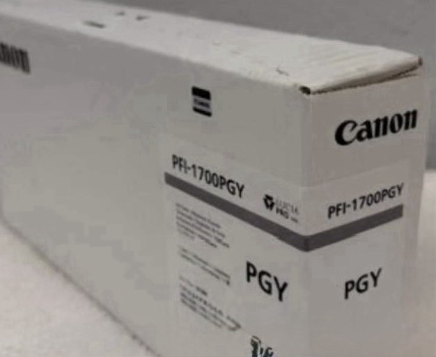 Genuine Canon 0782C001 PFI-1700PGY PFI-1700 Ink Tank Photo Gray Pro -EXP 09 2028