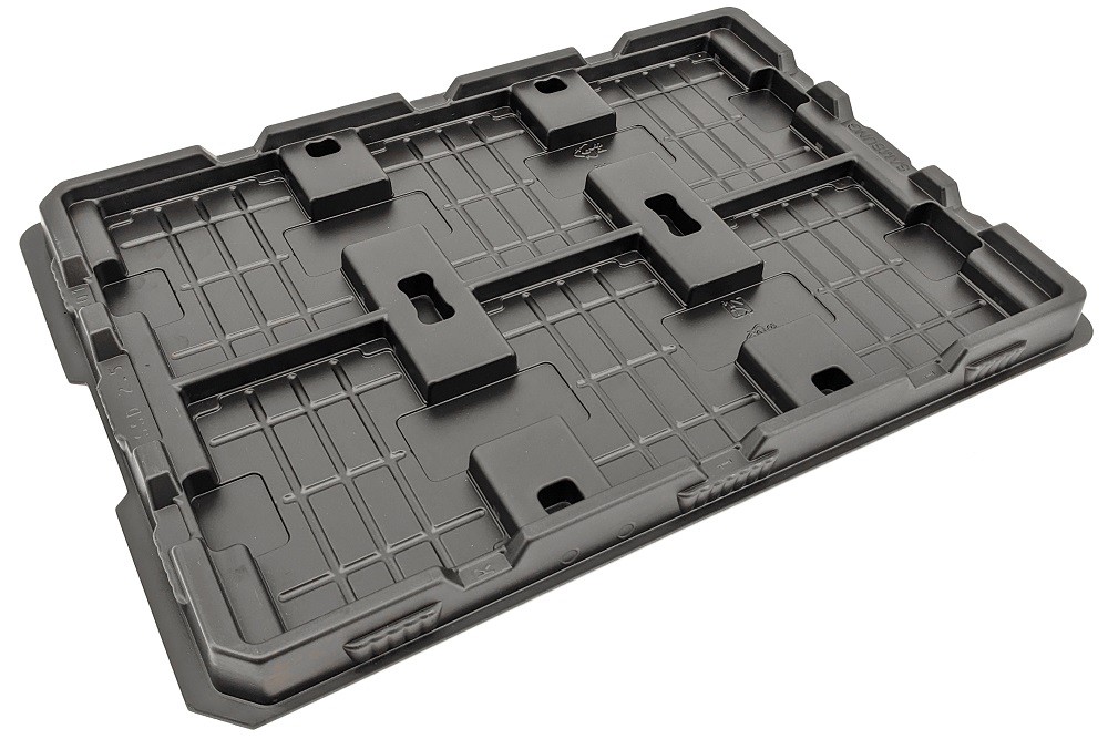 10x ESD Tray Stackable 6x SSD 2.5" SATA HDD Laptop Anti-Static Box