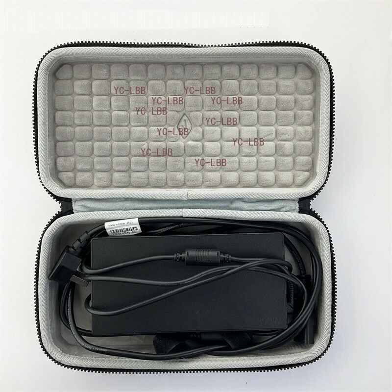 Black Portable Storage Carry Case Box For Lenovo 330W Charger Power Adapter