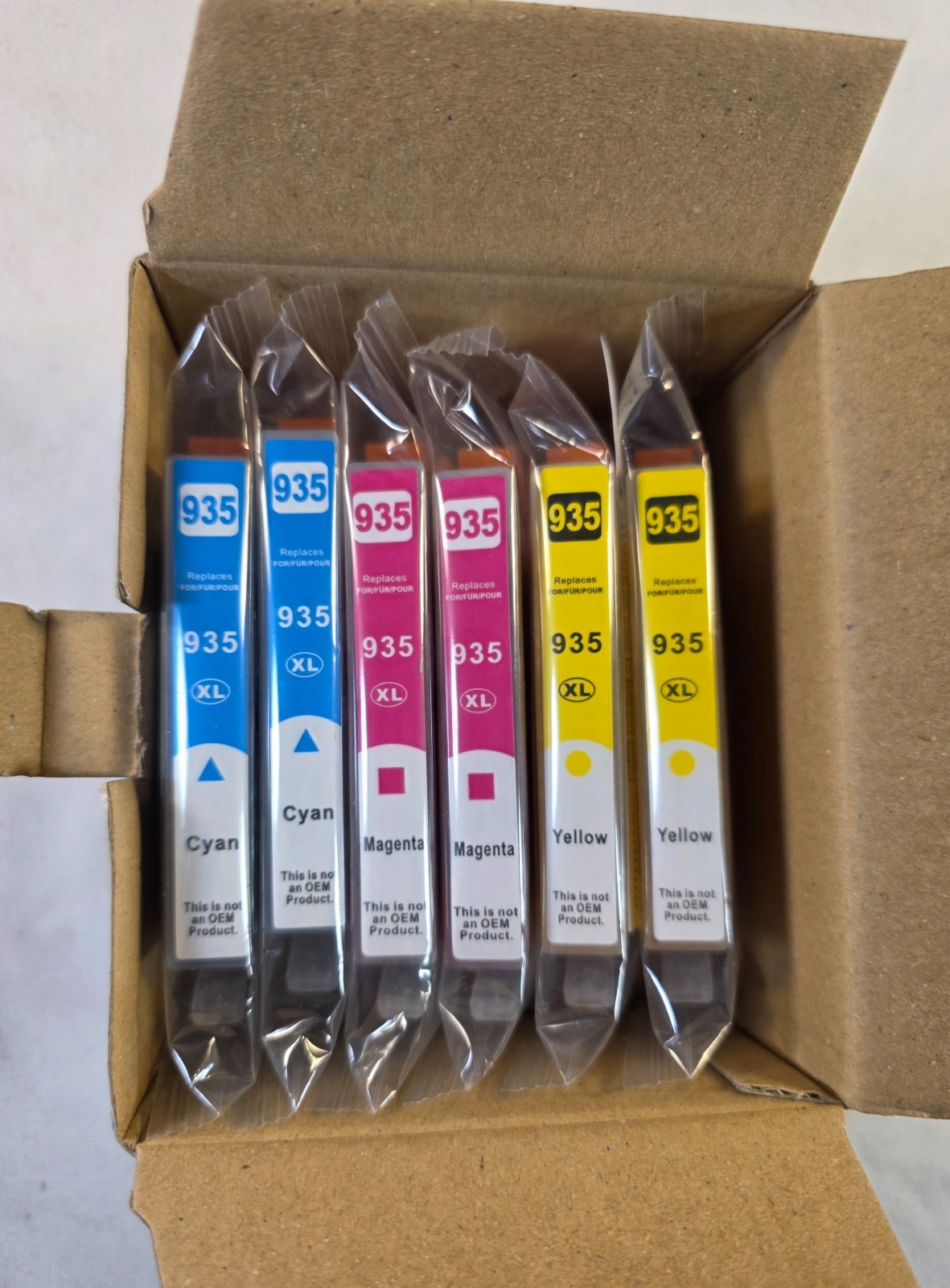 EZInk Printer Ink Cartridge Replacement HP 935 for Use with Officejet Pro