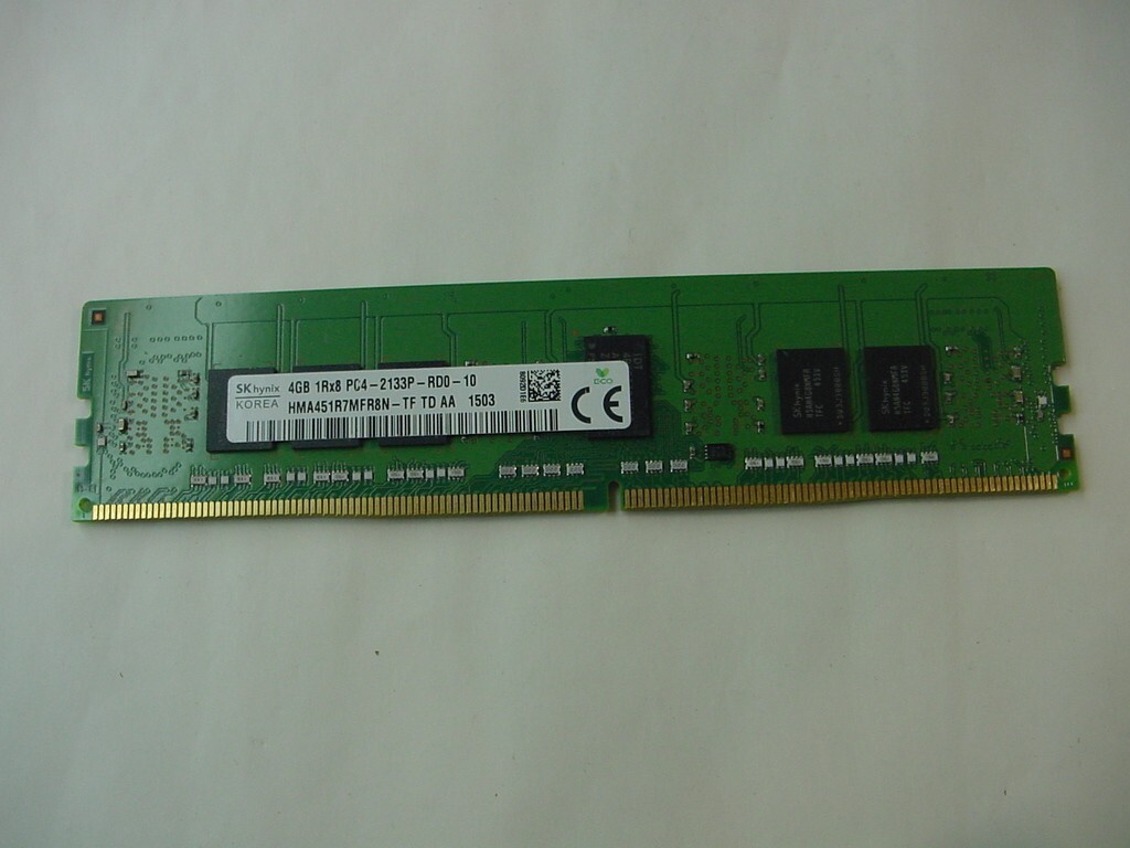 COMPUTER MEMORY - SK HYNIX PC4-2133P-RD0-10 HMA451R7MFR8N-TF TD AA 1503