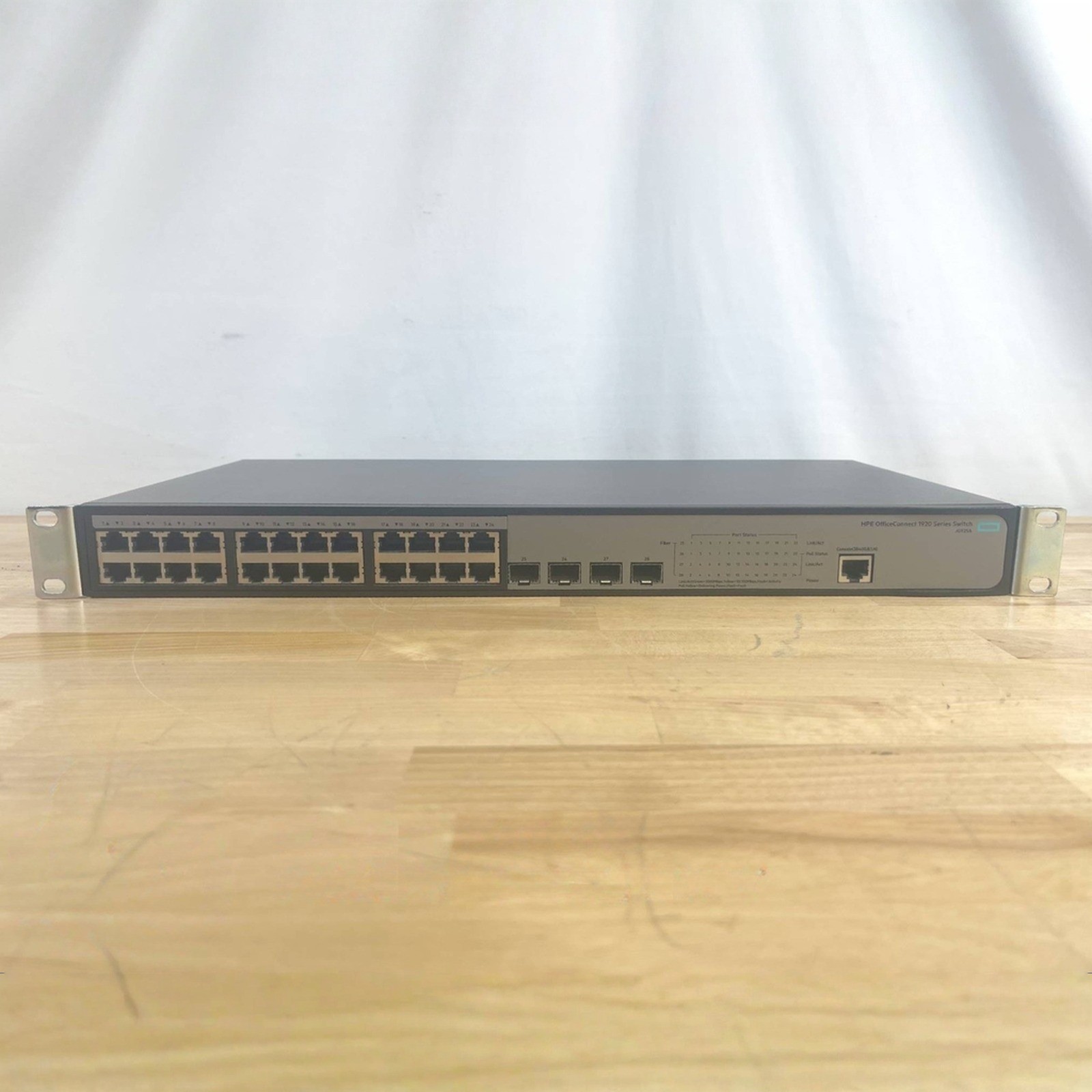 HPE OfficeConnect 1920-24G-PoE+ JG925A 24-Port Layer 3 Managed Switch 180W