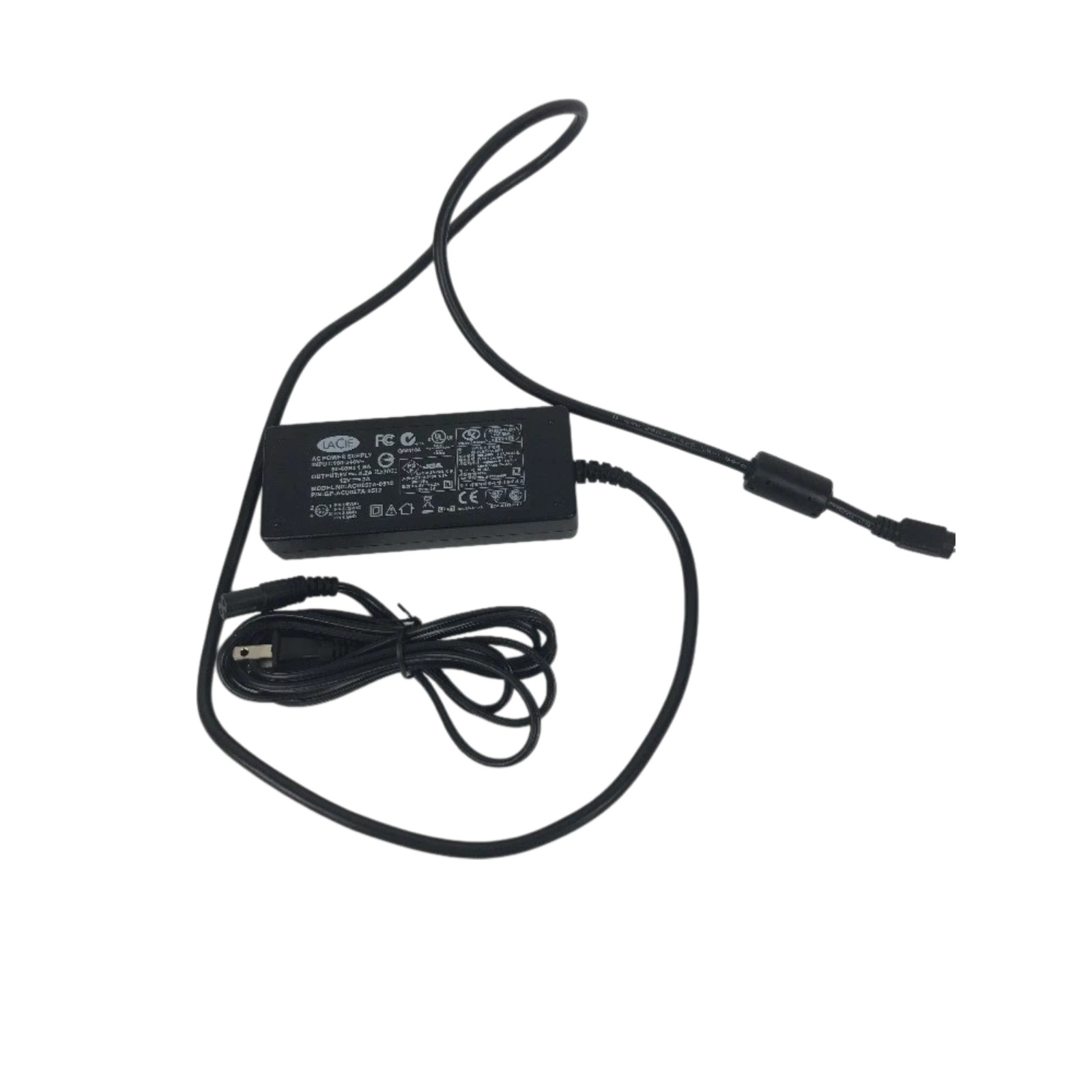 Netzteil Lacie D2 ACU057A-0512 AC Adapter 5V 4.2A 12V 3A 4 Pin Lacie Original