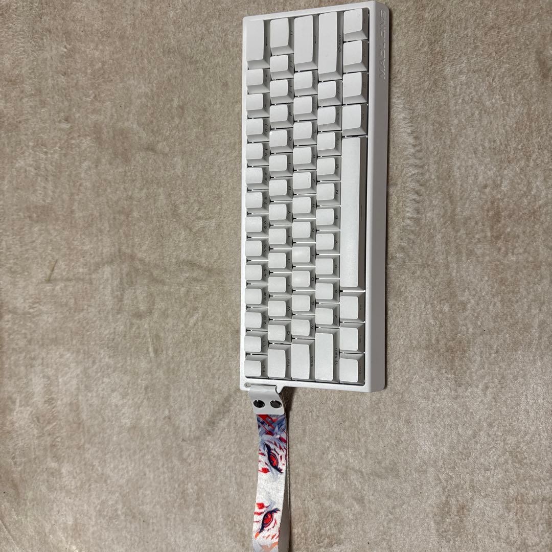 Wooting MAD 60 HE 60% Keyboard RGB Backlight Wired White JP Unused Tested