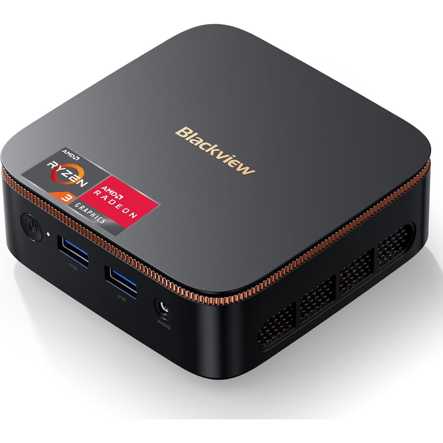 Blackview MP20 Mini PC Win 11 Pro 16GB DDR4 512GB SSD AMD Ryzen™ 3 3300U 4K Dual