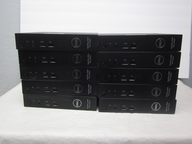 Lot of 10 Dell Wyse OptiPlex 3000 Thin Client Pentium N6005 32GB 8GB