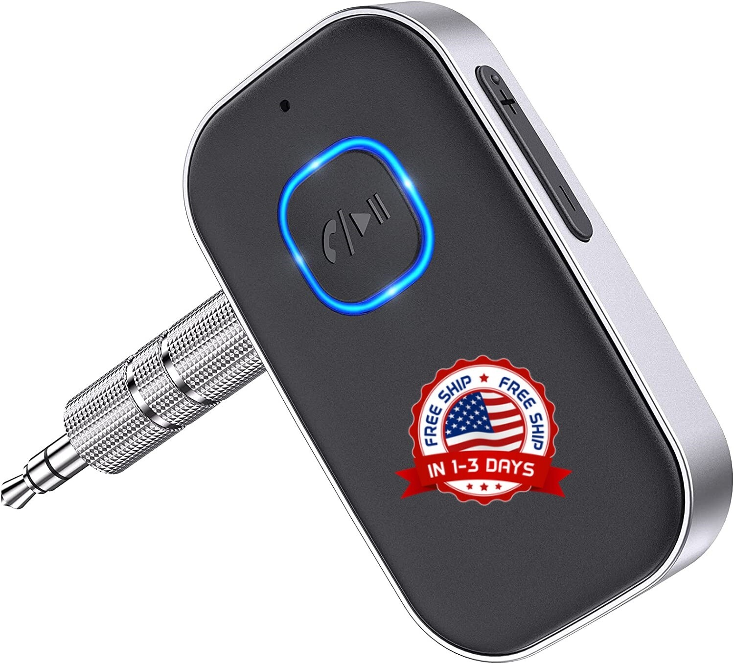 Adaptador De Auto Para Receptor Bluetooth Para Música Mp3 Auxiliar Portátil AUX