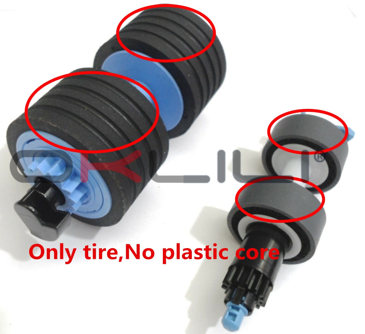 10SET 5607B001 Scanner Exchange Roller for Canon DR-M260 DR-S150 R40 R50 DR-C230