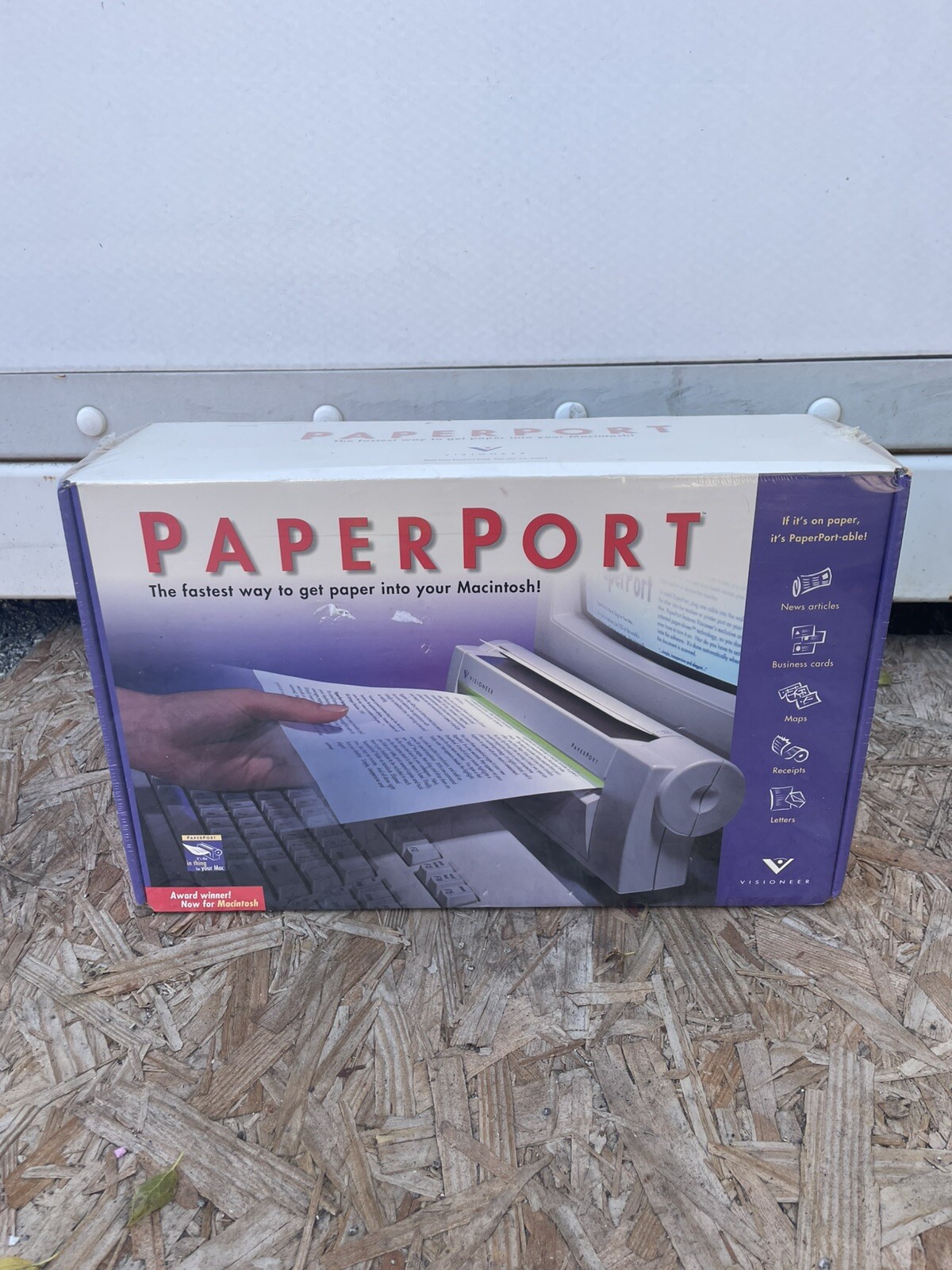  Visioneer Paperport Scanner 2.0 PR-11001-M NOS Macintosh SEALED