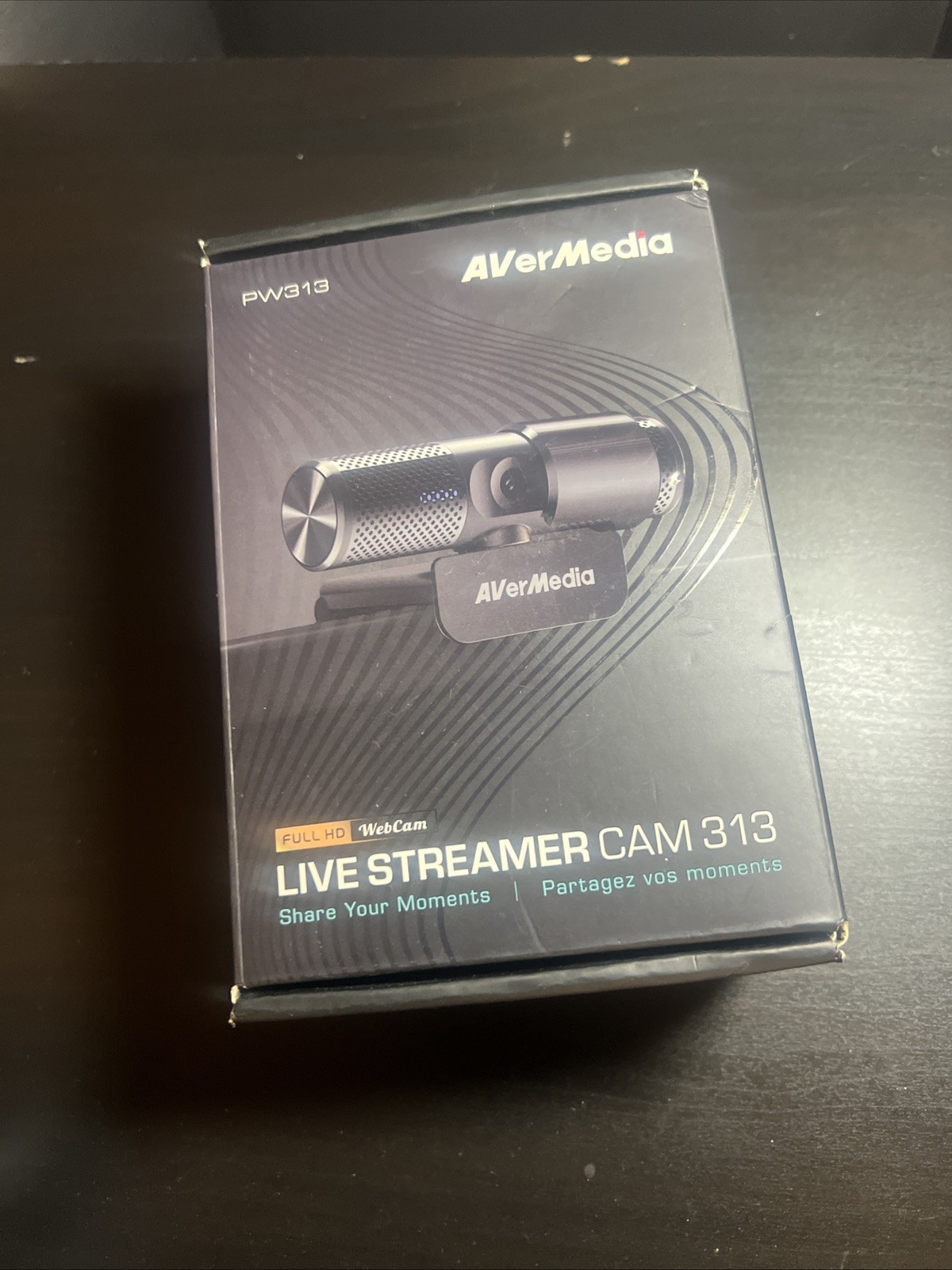 AVerMedia PW313 Live Streamer CAM 313 Full HD 1080P Streaming Webcam