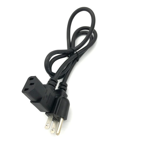 3FT 90 Degree AC Power Cord for ION Block Rocker iPA76C iPA76A iPA76S Tailgater