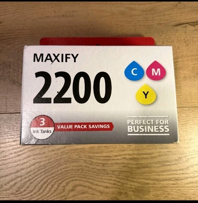 Canon Maxify 2200 Cyan Magenta Yellow  PGI-2200 Color Multi-Pack - New Sealed