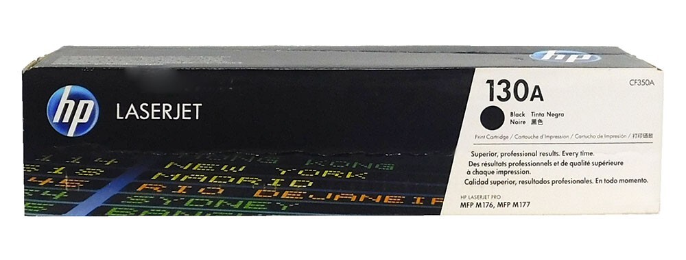 HP 130A/CF350A Black Toner Cartridge