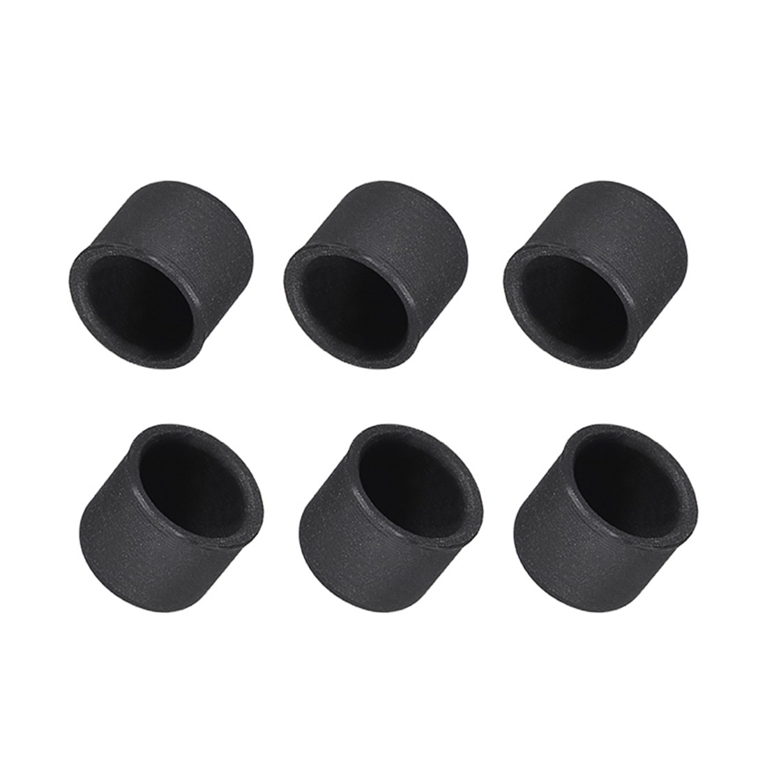 Silicone RCA Port Anti-Dust Stopper Cap Cover Black 20pcs