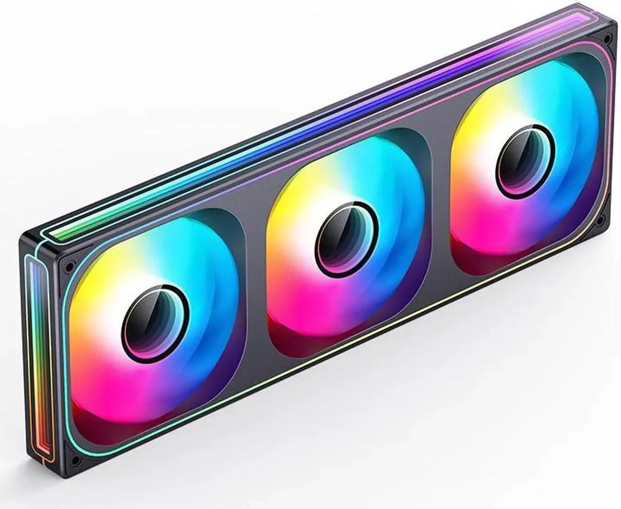 JONSBO ZB-360BR (reversed) T28MM ARGB Infinity Mirror Series Case Fan