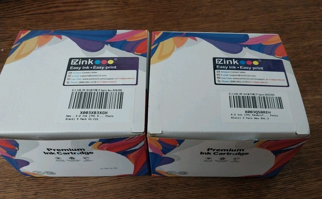 2x6-Pack  EZink 410XL Epson-Compatible Ink Cartridges for Epson Printers
