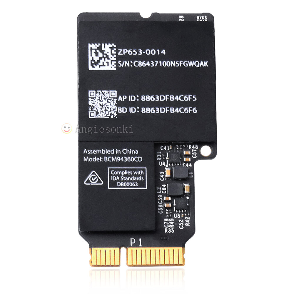 Broadcom BCM94360CD 802.11ac WiFi card+Bluetooth 4.0 for Apple 27" iMac AirPort