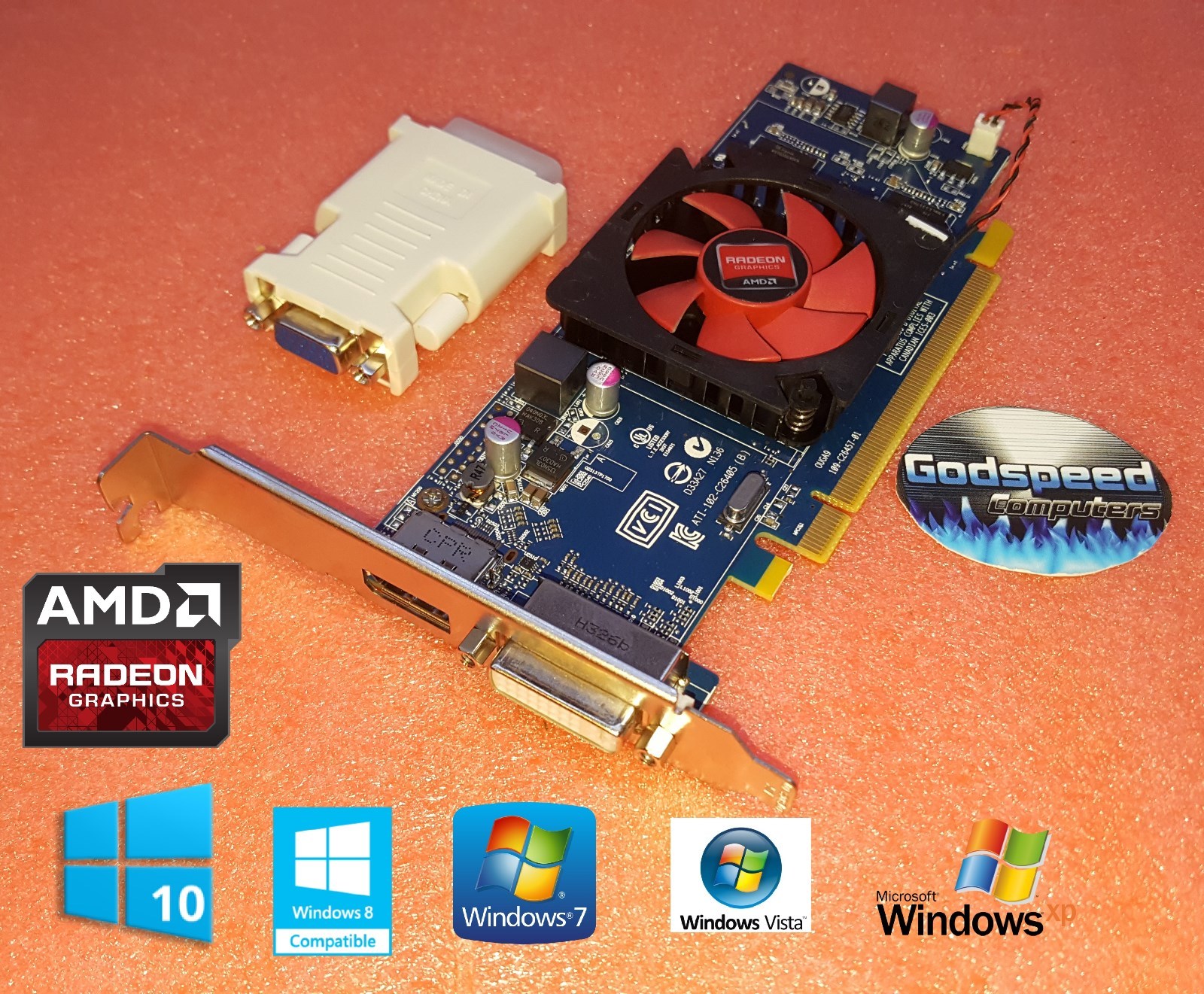 HP ENVY Desktop PC 750-247c 750-267c 750-287c DVI 1GB HD Video Card       