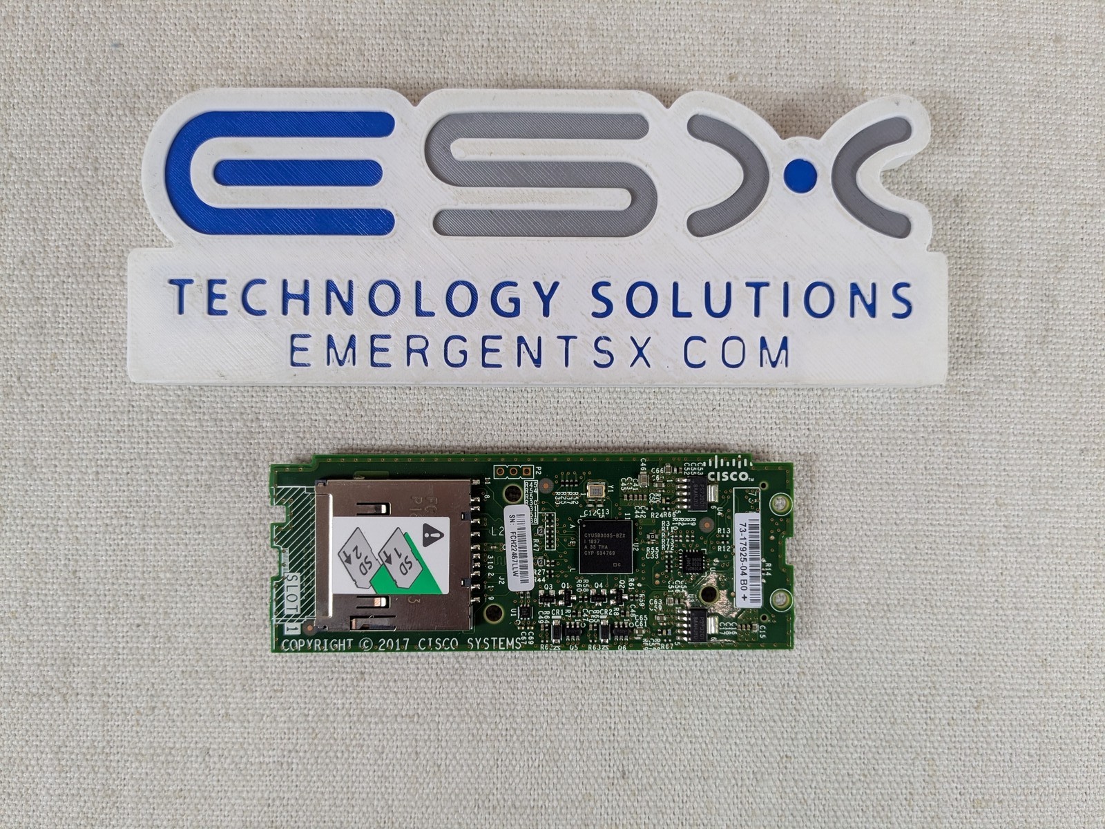Cisco 73-17925-04 UCS-MSTOR-SD Dual SD Card Reader for C-Series Servers