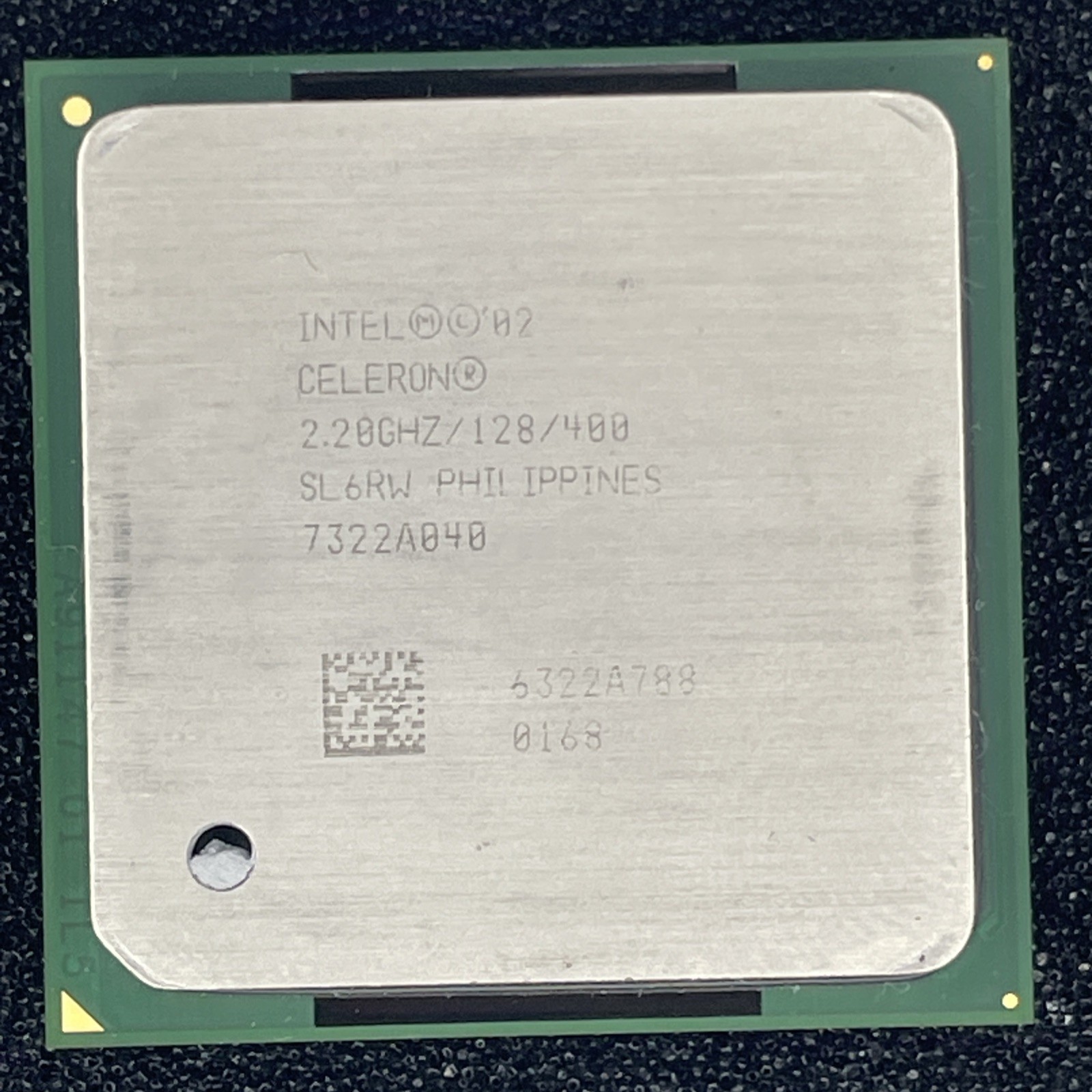 Intel Celeron CPU core 2.2ghz 128KB 400Mhz Socket Processor SL6RW 